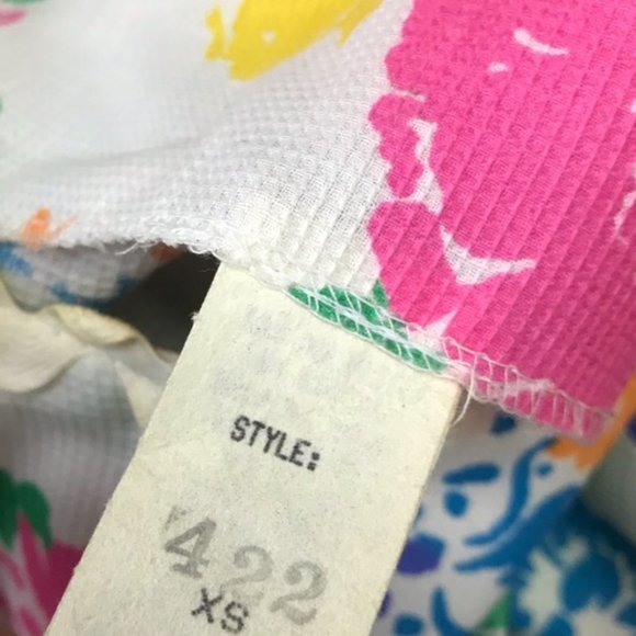 Vintage Chiha 1960’s Bright Floral Midi Dress - Picture 7 of 11